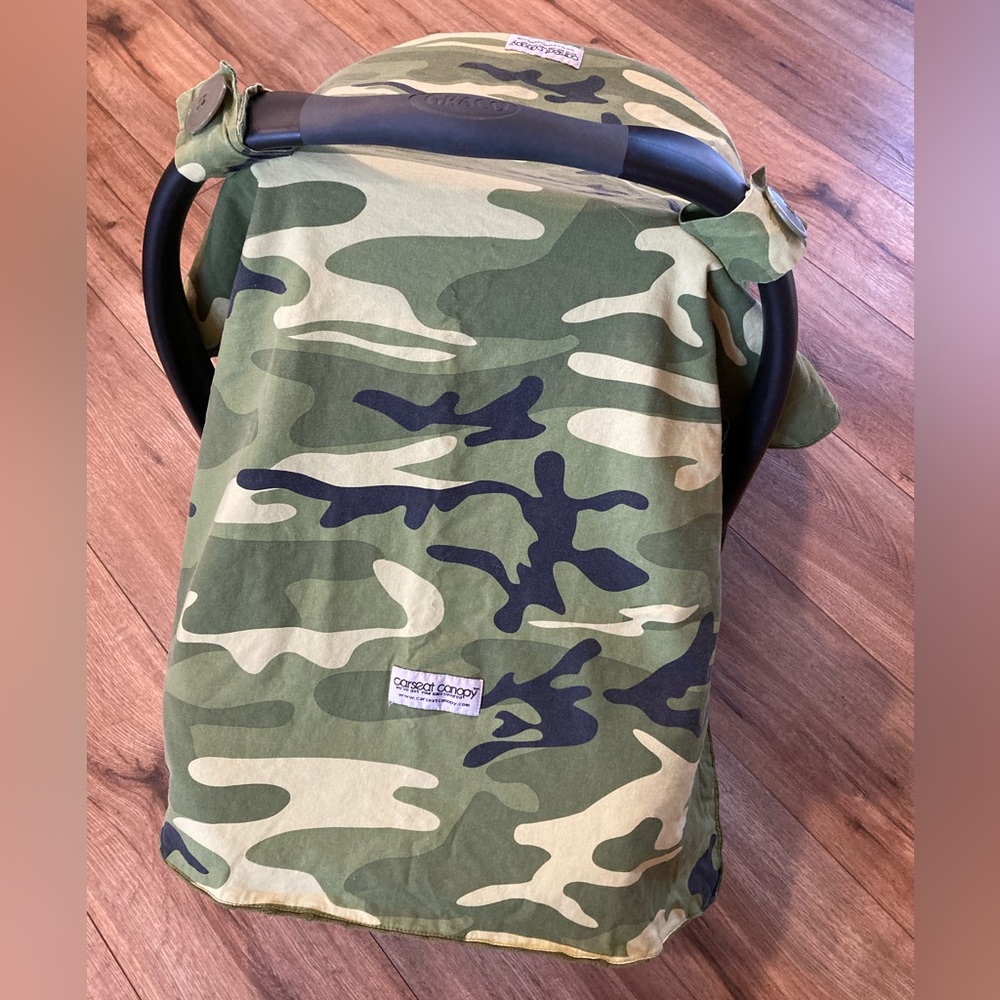 Camo Carseat Canopy